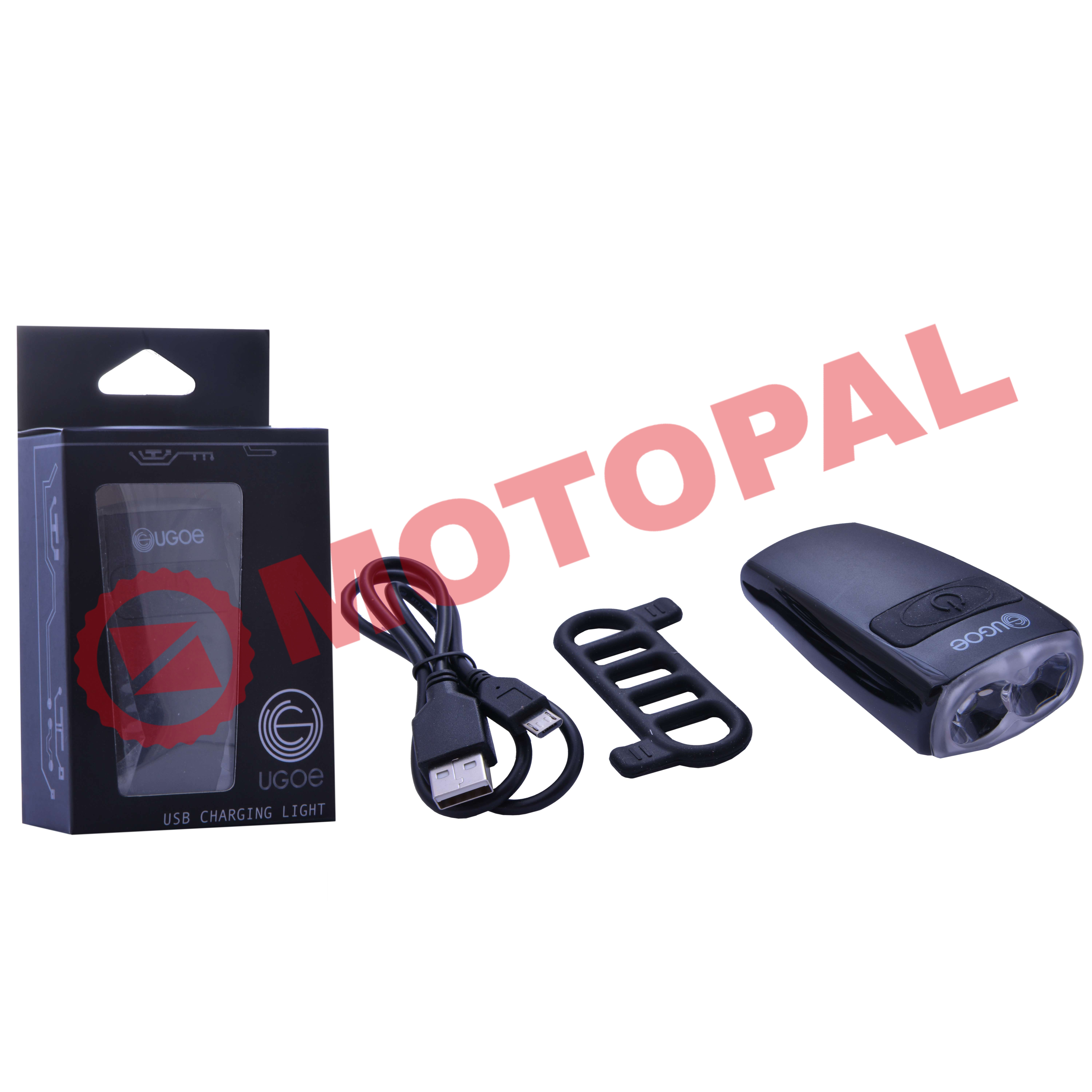 ÖN FAR 2 LEDLİ - 200 LUMEN USB ŞARJLI-NB30-00 UGOE