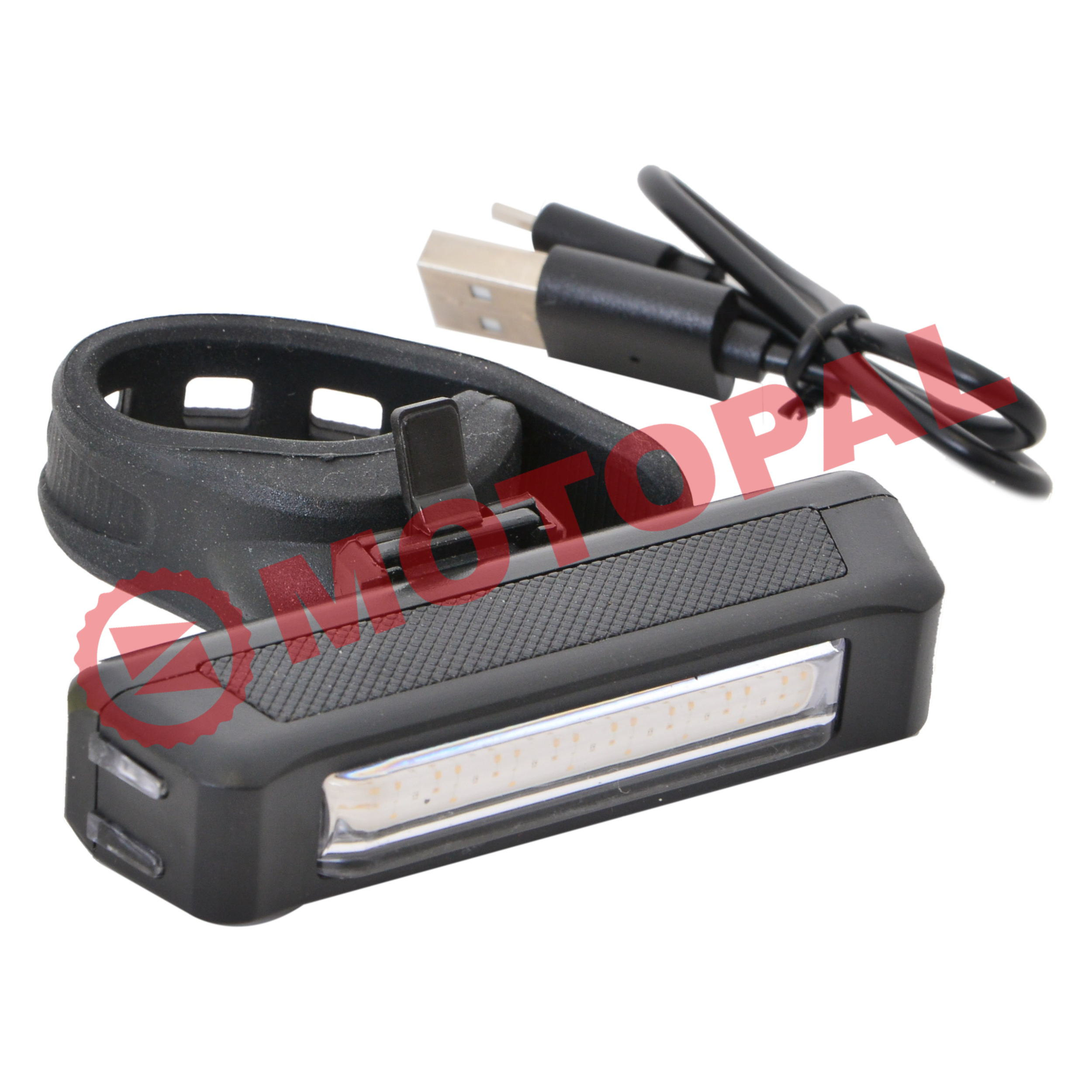 BİSİKLET ÇAKAR 6 FONKSİYONLU RENKLİ IŞIKLI [60 LUMEN - USB GİRİŞLİ] RCTS-6025C