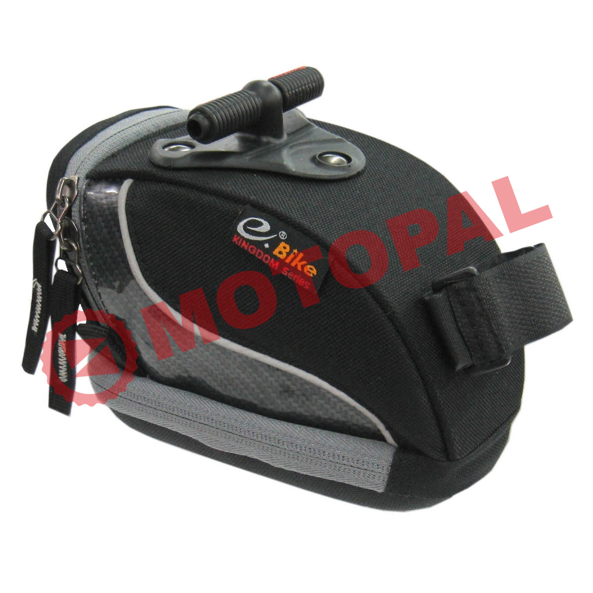 SELE ALTI ÇANTA [POLYESTER] KÖRÜKLÜ - REFLEKTÖR ŞERİTLİ [8 x 15 x 9 cm / 1 -1,80 LT]