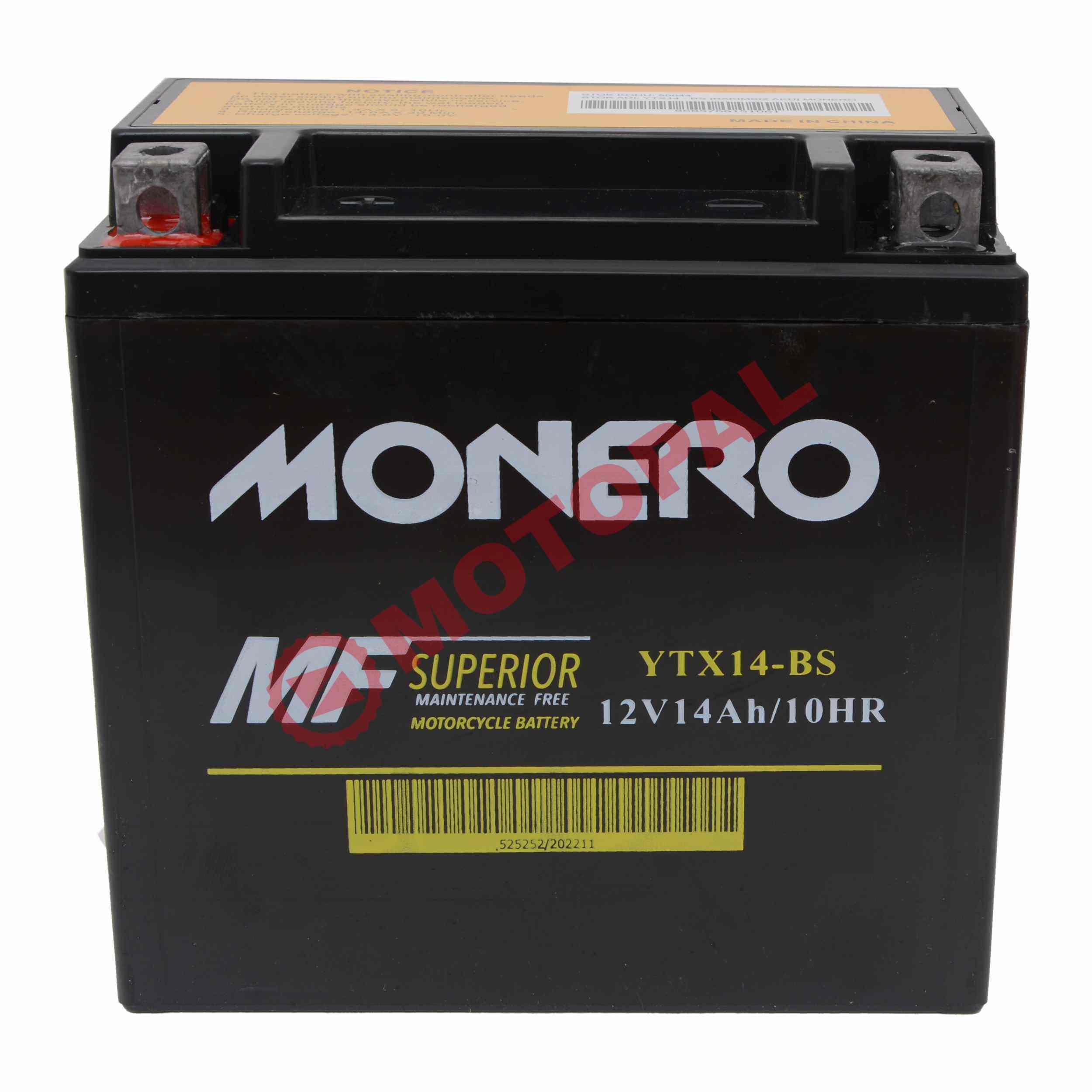 YTX14-BS [151*87*145] AKÜ - MONERO