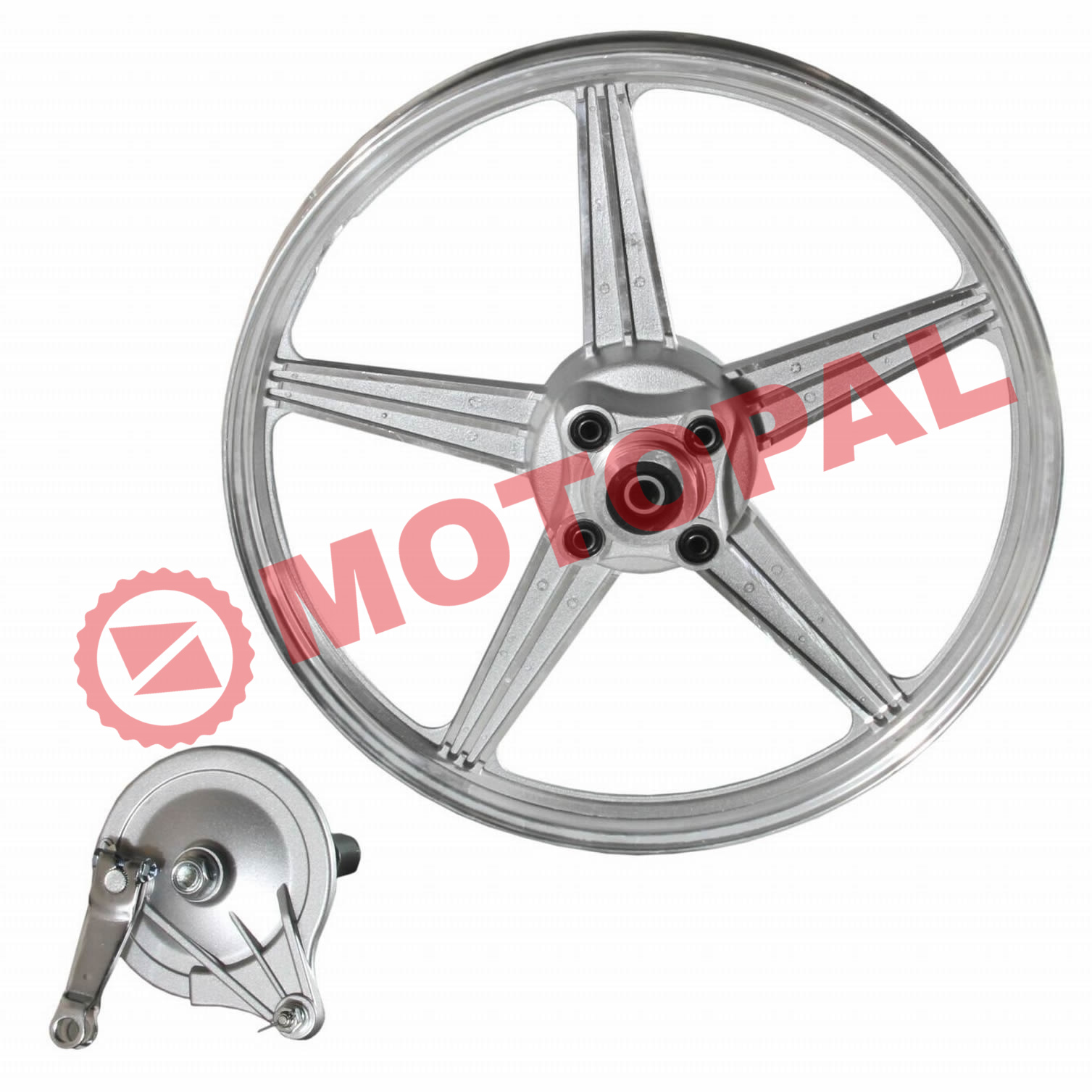 ARKA JANT ALÜMİNYUM KOMPLE [1.60 * 18] AGK [KAMPANA-BALATA-MİL DAHİL ]