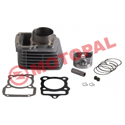 SİLİNDİR KOMPLE 15 PERNO [65,5 mm] [YÜK:76 mm] [YÜKSEK PETEK] 250cc  CG
