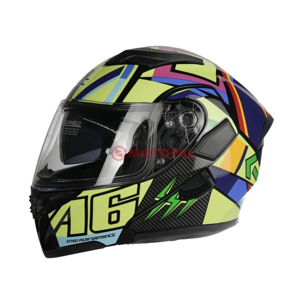 KC - ÇENE AÇILIR VİZÖRLÜ KASK [KC902] [ENSO 46] [S]