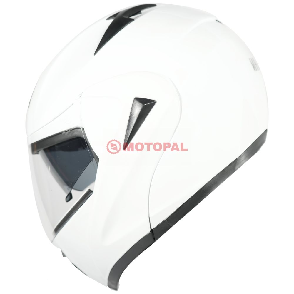 VRT - ÇENE AÇILIR VİZÖRLÜ KASK [MD-808] [BEYAZ] [M]