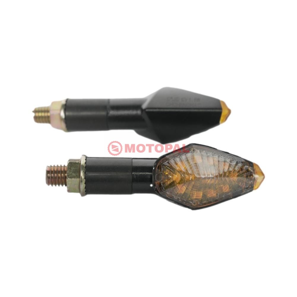 LED SİNYAL [SARI IŞIK] [TAKIM] SİYAH [1038] - E BELGELİ