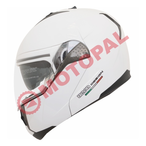 BEON- ÇENE AÇILIR VİZÖRLÜ KASK [B700] [BEYAZ] [XL]