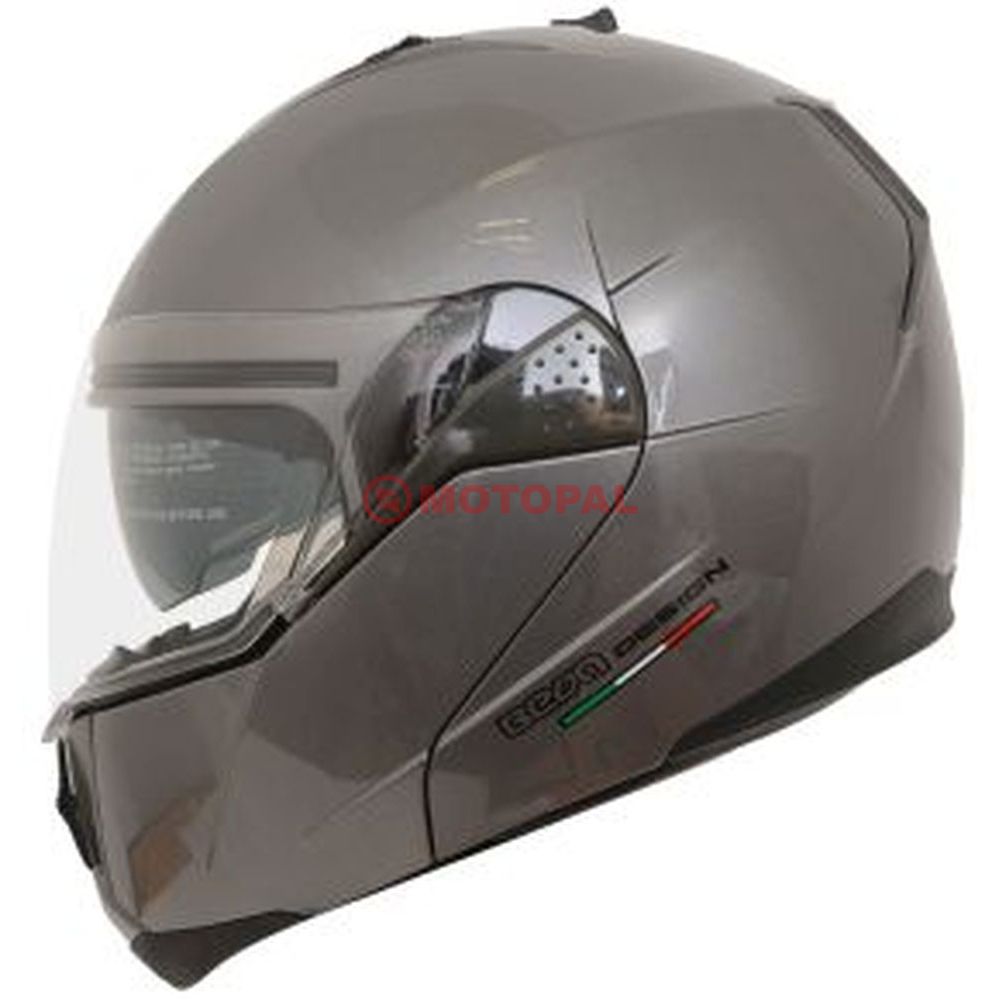 BEON- ÇENE AÇILIR VİZÖRLÜ KASK [B700] [MAT GRİ] [S]