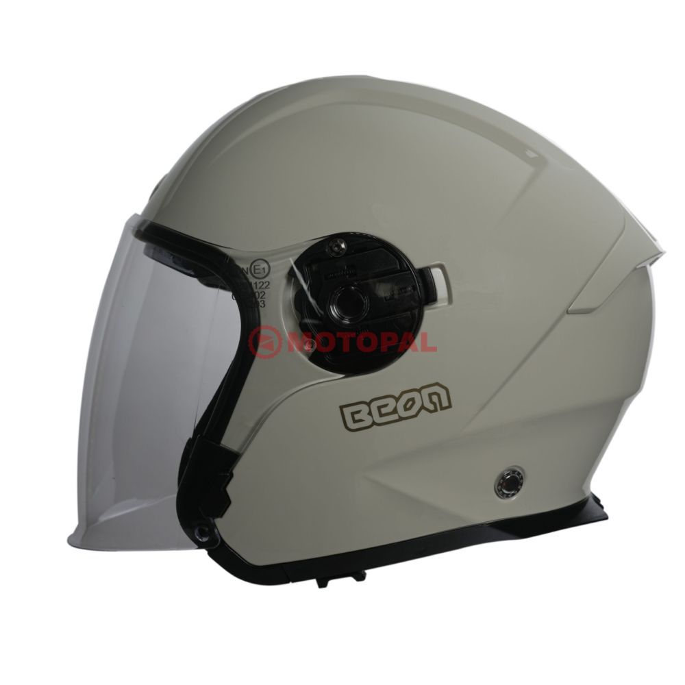 BEON- ÇENESİZ VİZÖRLÜ YAZLIK KASK [B203] [BEYAZ-KIRMIZI-YEŞİL] [L]
